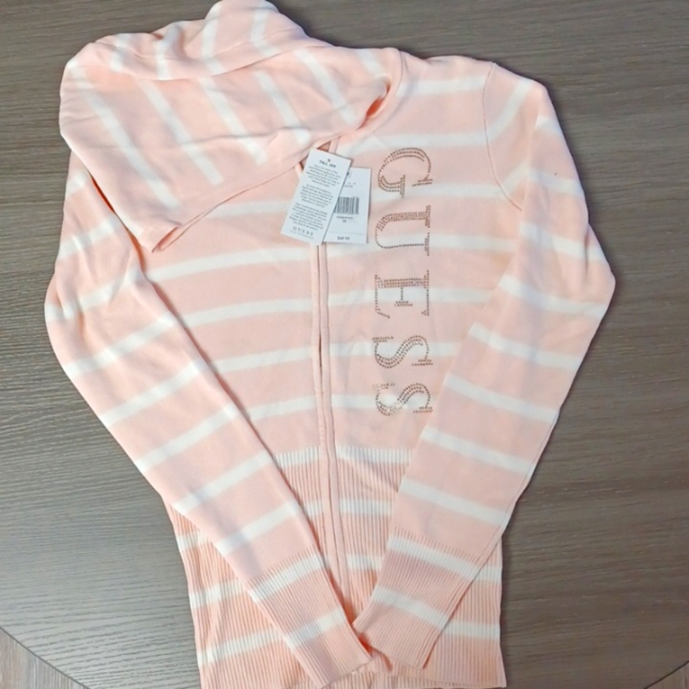 Jrs. GUESS hooded sweater nwt